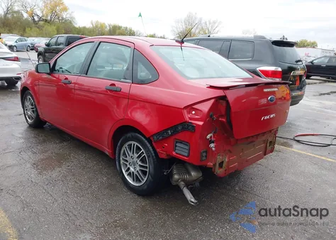 2011 Ford Focus Se из США, поврежденный, VIN 1FAHP3FN9BW202604